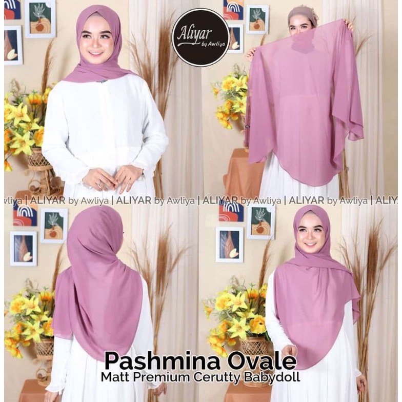 Pasmina Oval by Awliya/ Aliyar