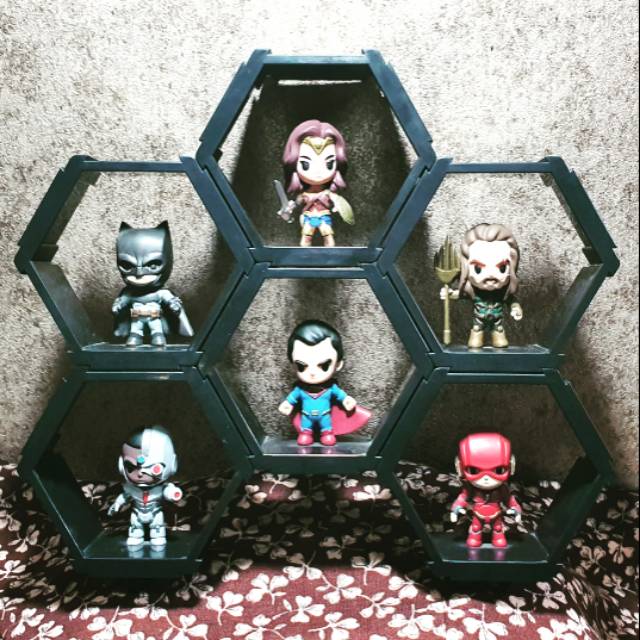 Justice League Collectibles Hexagons XXI Komplit Set
