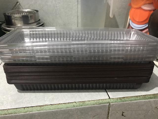 Tempat Brownies Tebal Size L (besar) 20 Pcs