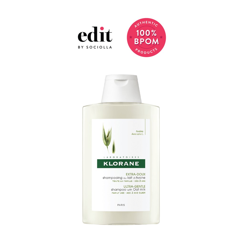 

Klorane Ultra Gentle Shampoo with Oat Milk Edit by Sociolla