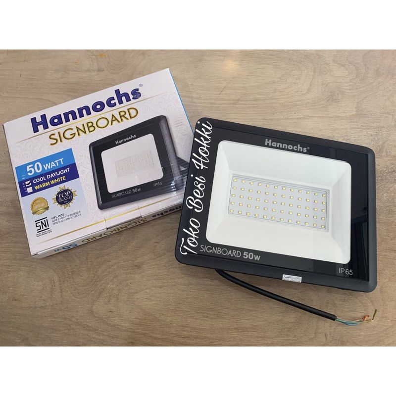 Lampu Sorot/Kap halogen Led Hannochs Signboard 50watt