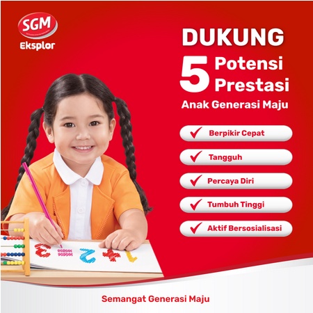 SGM EKSPLOR 3+ VANILA MADU 900 GR SGM 3 900 GR