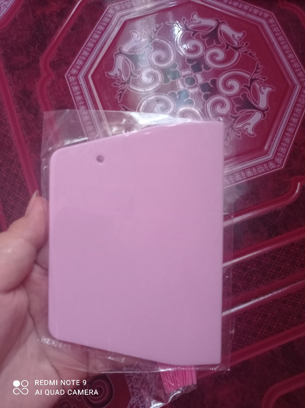 Aigootan Medan Scraper / Pemotong Adonan Kue / Plastic Cutter / Pisau Pemotong Plastik Cutting Knife