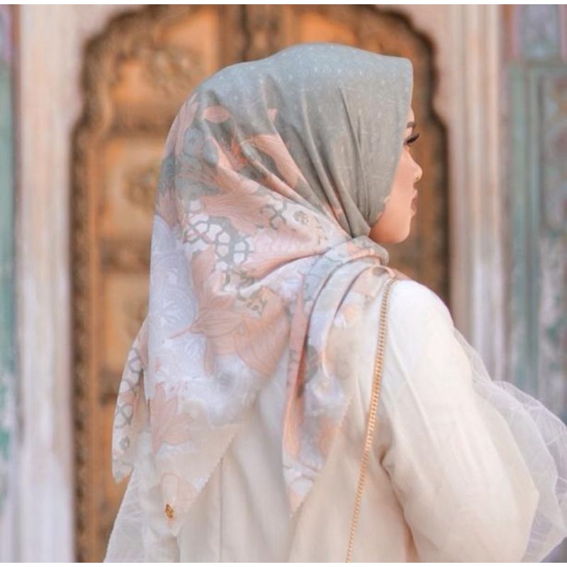 Buttonscarves maharani voal lime