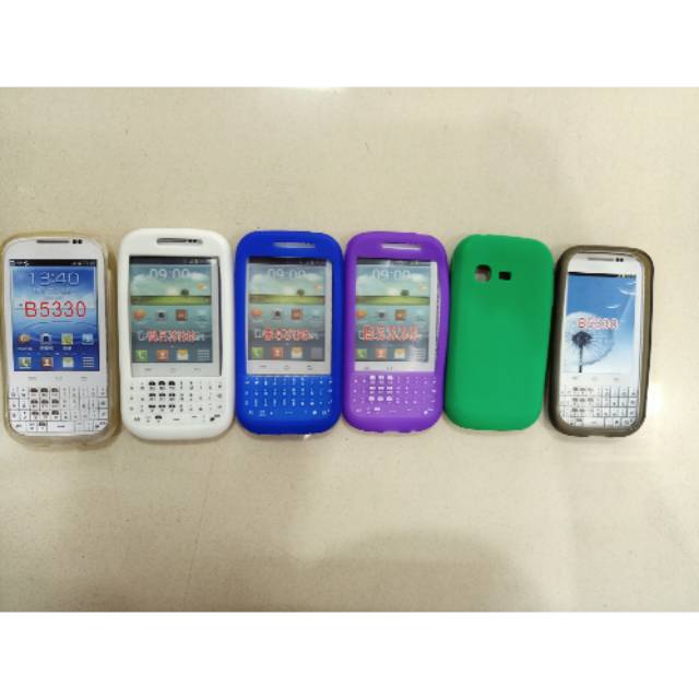 Samsung Chat SoftCase Silicone/ Anti Gores | Shopee Indonesia