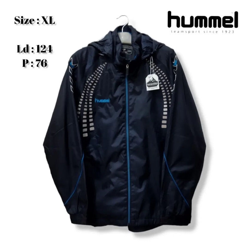 jaket outdoor second hummel size xl