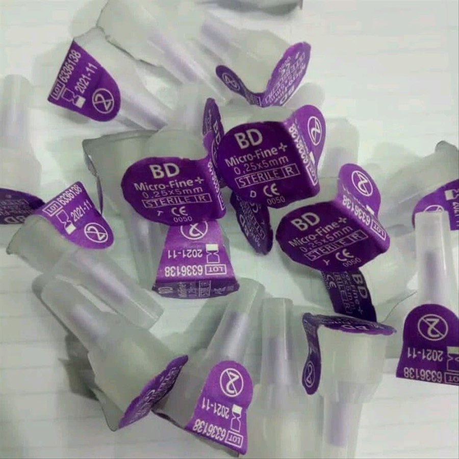 1 BOX isi 100Pcs - Jarum Insulin / Needle BD Ultra Fine / Micro Fine Pro