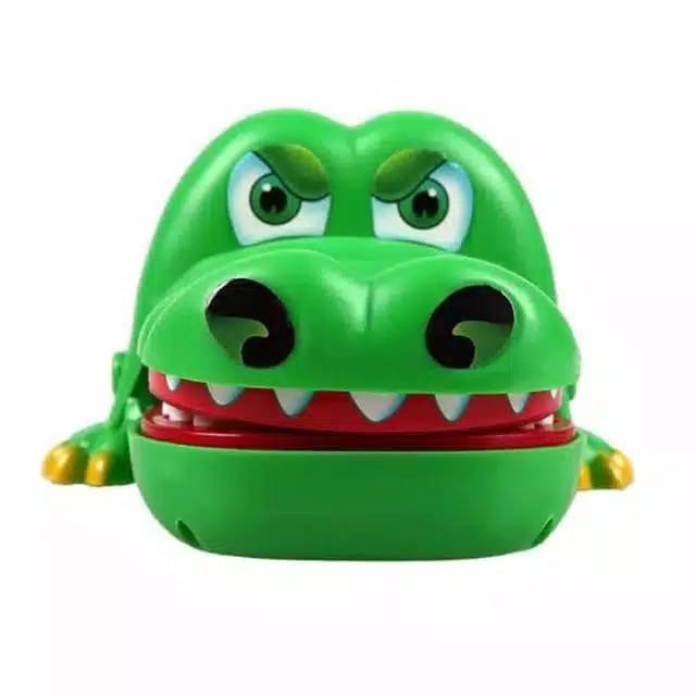 CROCODILE DENTIST GAME SURPRISE TOYS - MAINAN BUAYA GIGIT BUAYA TARIK CROCODILE