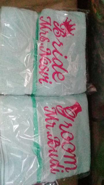 Handuk Couple (2pc) Tanpa Box