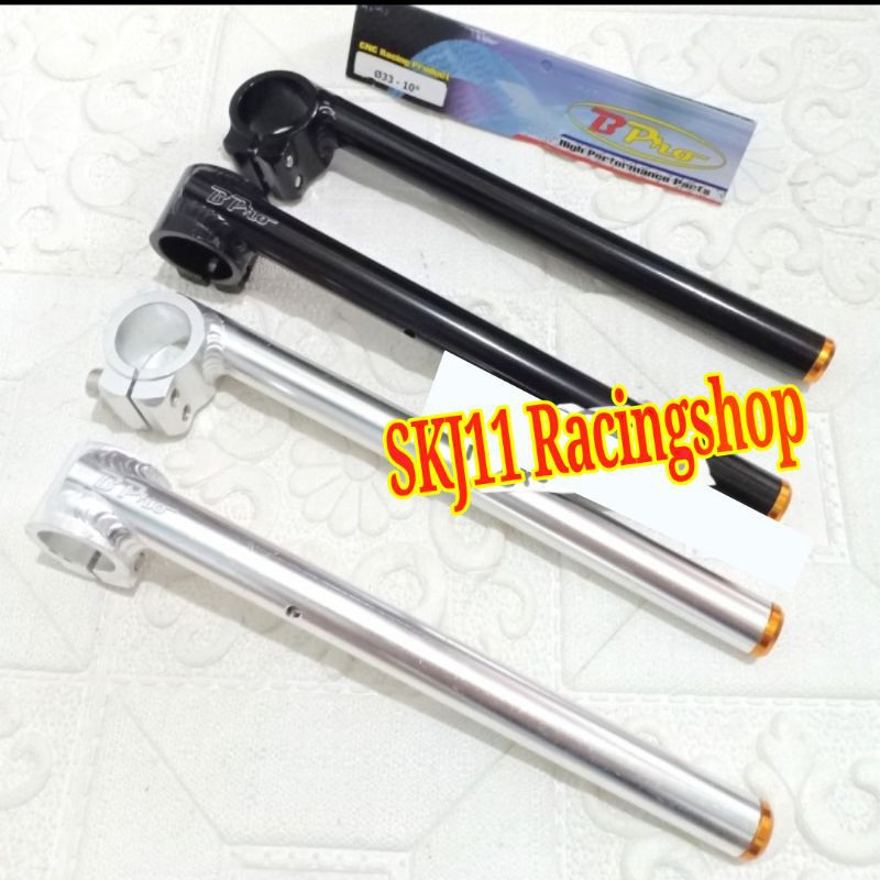 Stang Jepit Japit BPRO 33 mm 10 Derajat Ninja R RR R15 Vixion