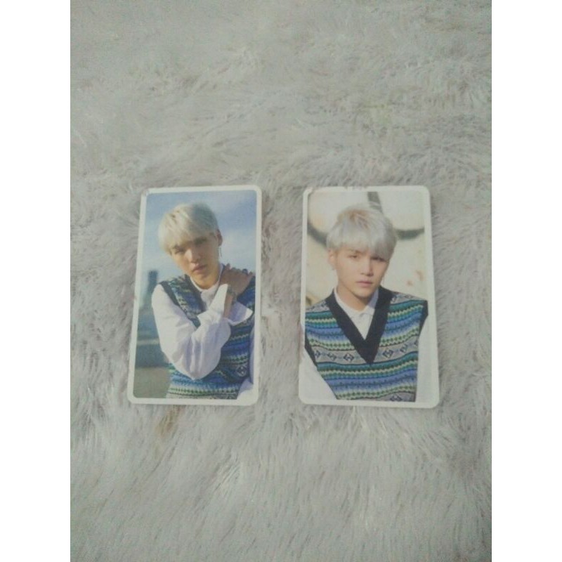 DICON BTS SUGA PHOTOCARD