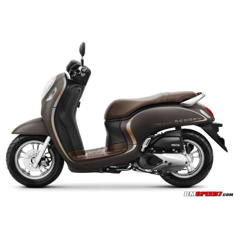 Striping lis sticker standar ori Honda Scoopy Stylish 2021 Striping scoopy stylish 2021