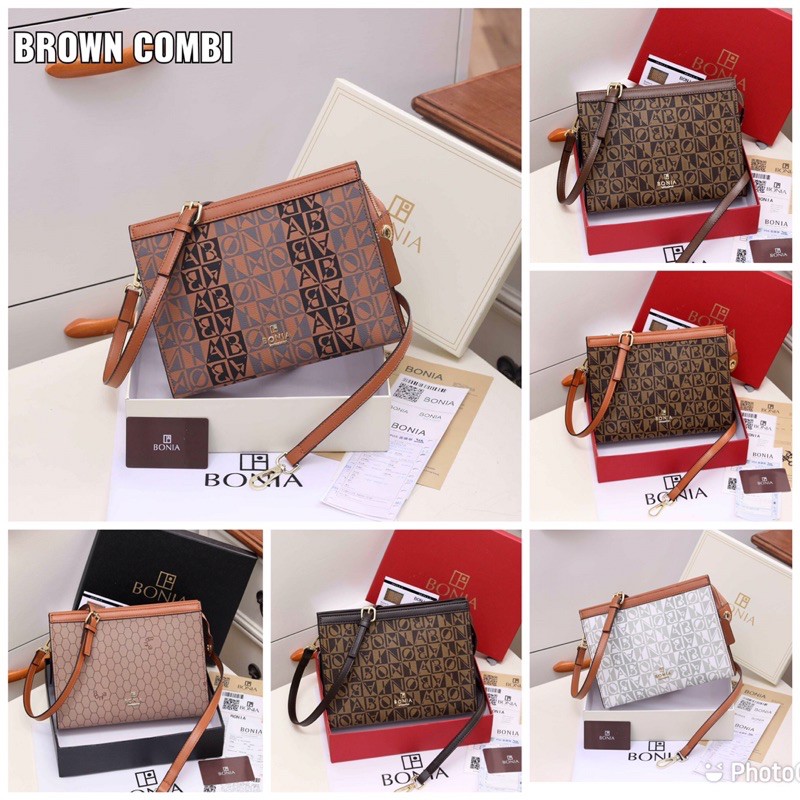Handbag Bonia   0625 with box Tas slingbag Wanita import