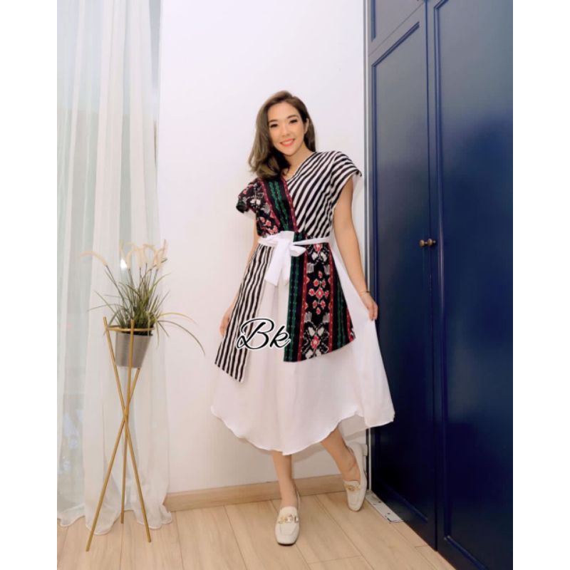 DRESS ANDIN DRESS BATIK SONGKET