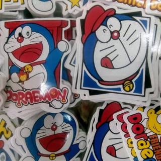  Stiker  kartun anime animasi  isi 100 pcs sticker motor 