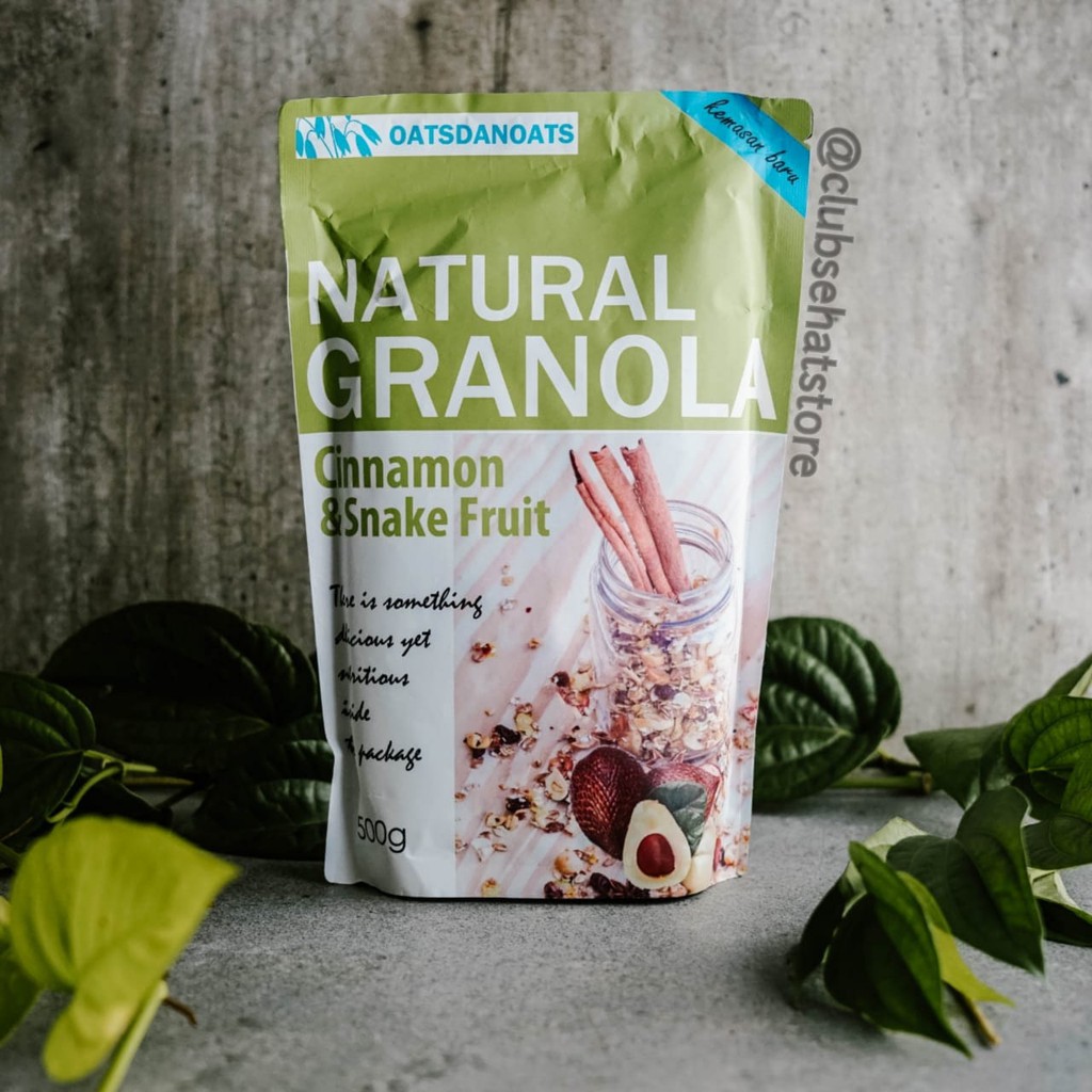 

OATSDANOATS, GRANOLA CINNAMON & SNAKE FRUIT 500GR