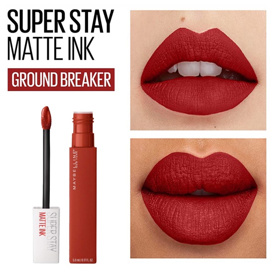 MAYBELLINE Superstay Matte Ink GROUNDBREAKER-117 Lipstick Make Up