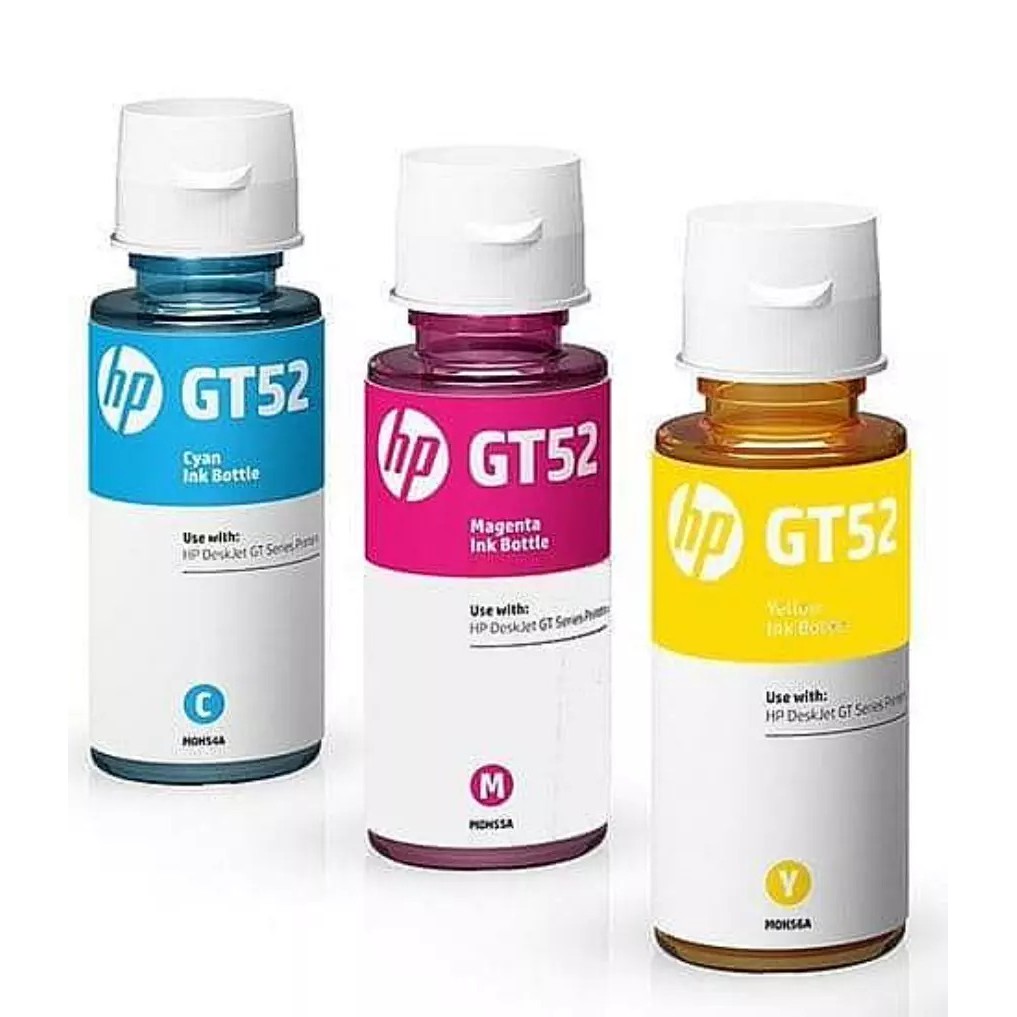 Tinta HP Original GT52 Warna 70ml - Tinta Color GT5810 315 415 515 615