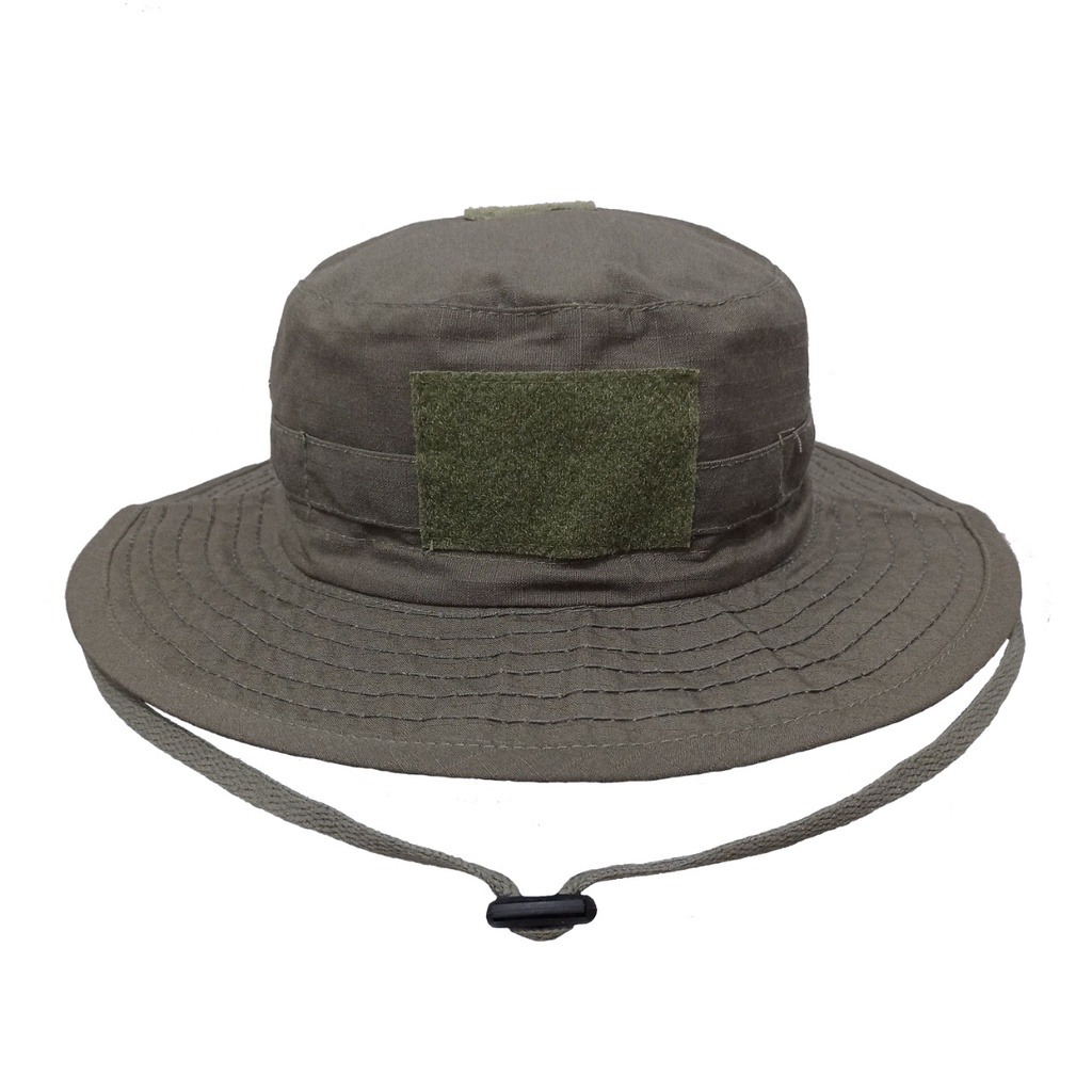 Topi Rimba Tactical Hitam,Krem,Abu, Hijau Army, Hijau Olive