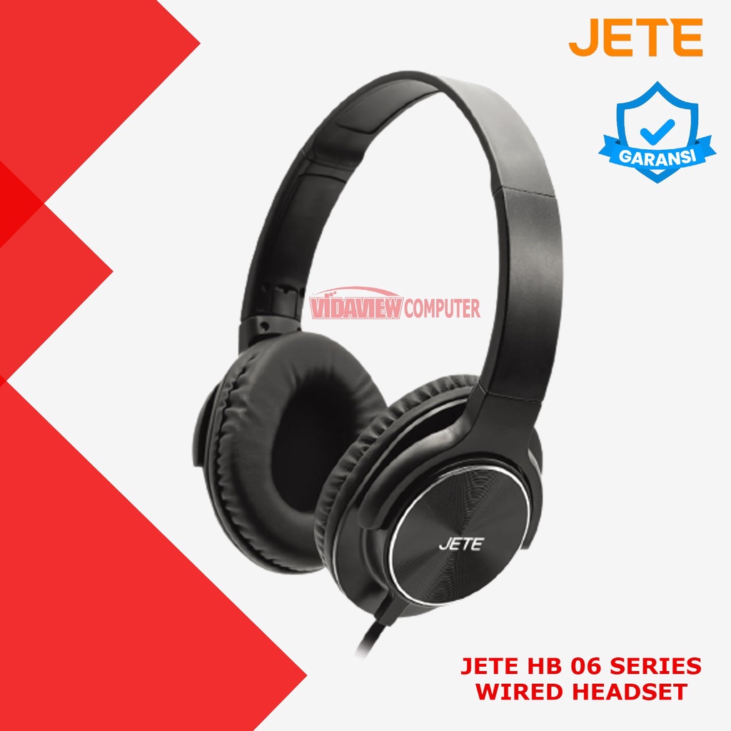 JETE HB SERIES HEADSET/HEADPHONE WIRED