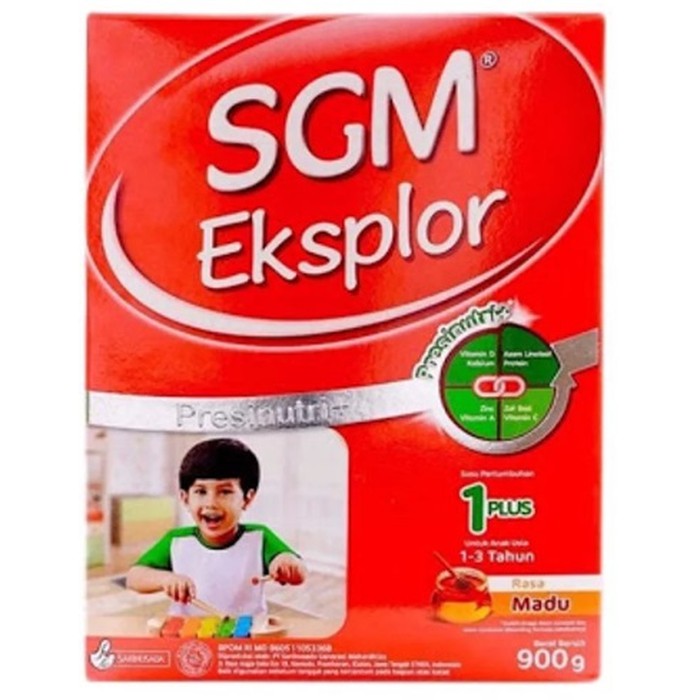 

SGM Eksplor 1 Plus Rasa Madu 900 Gr