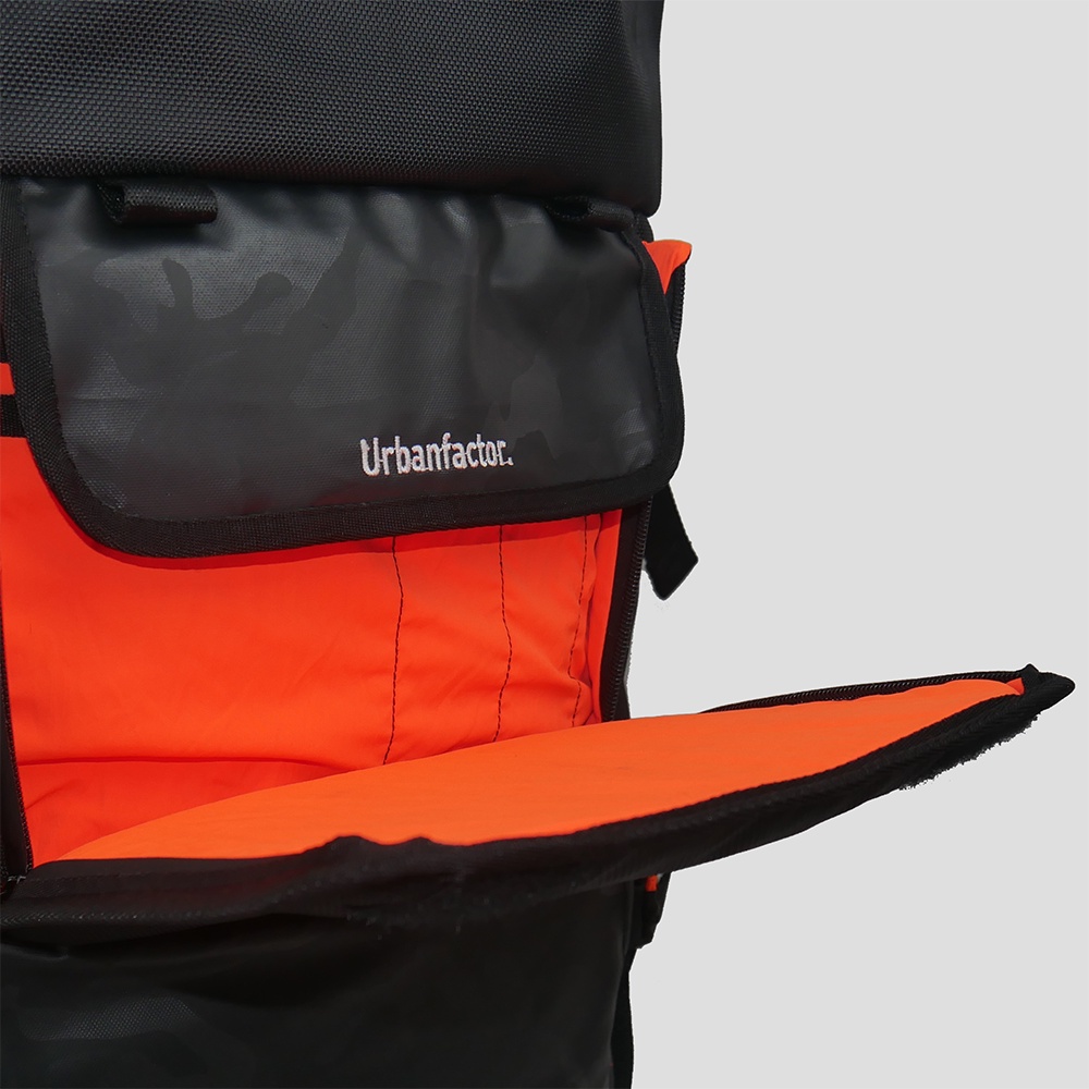 HELLIOS BLACK |MANNEEDME x URBAN| Tas Ransel Punggung Pria Backpack ORIGINAL