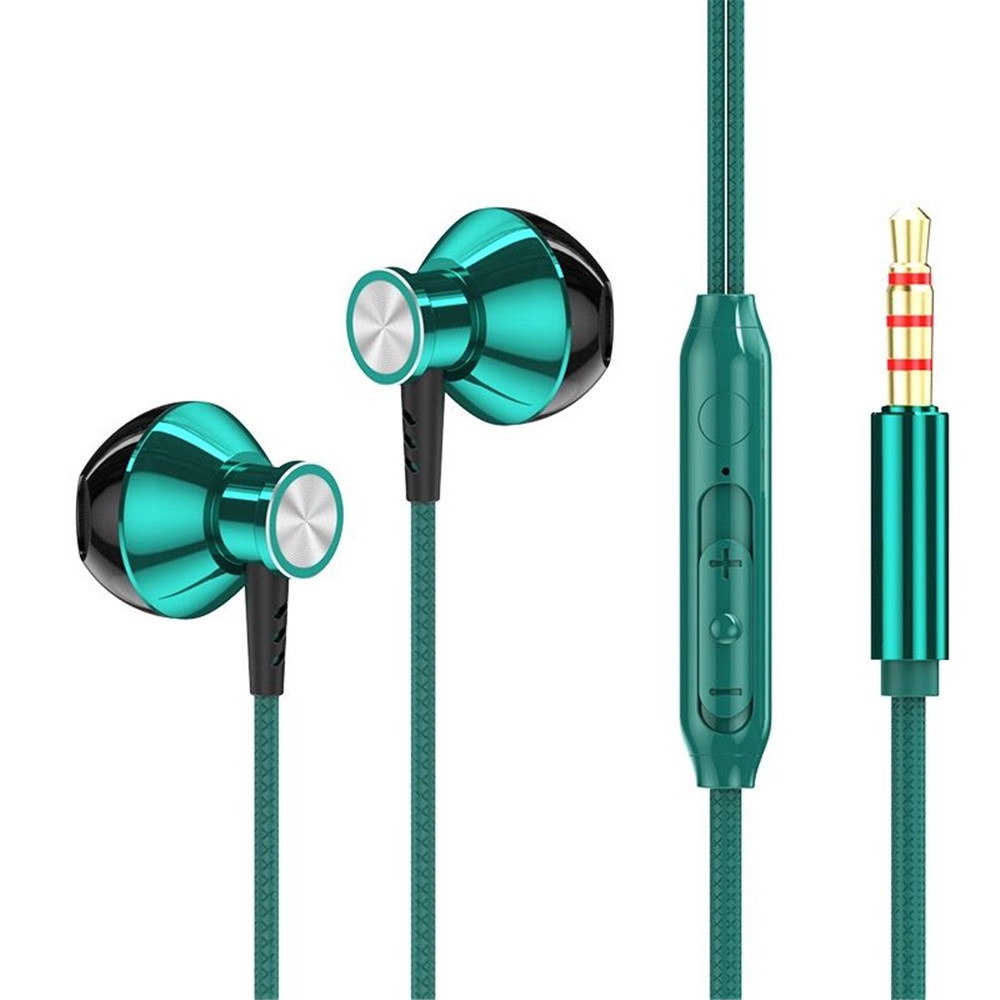 Earphone In Ear Subwoofer Dengan Kabel Jack 3.5mm + Mic