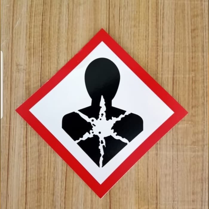 

Sign Sticker Simbol B3 GHS Membahayakan Pernapasan uk 20x20