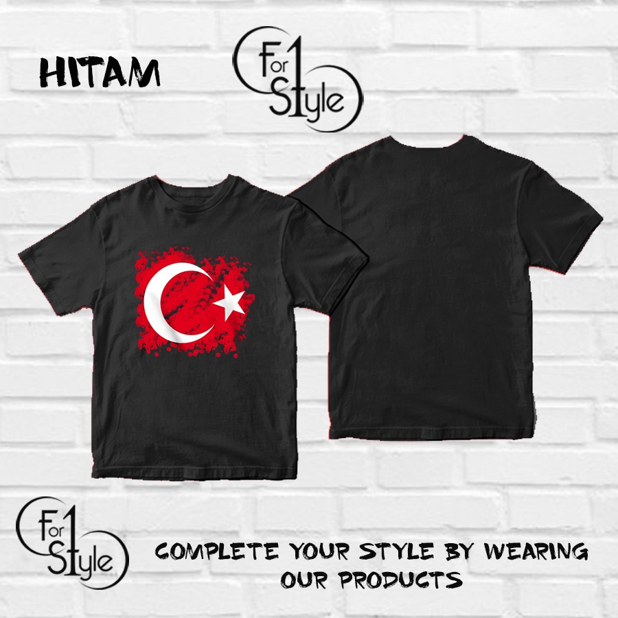 Turki Flagge Istanbul Bendera Mond Stern Membusuk Erdogan T-shirt