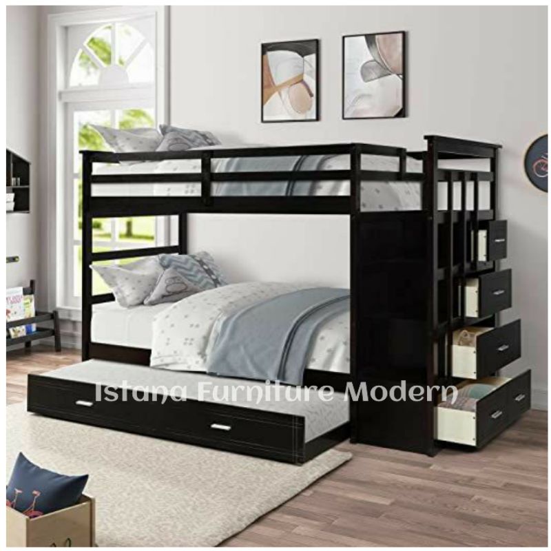 Tempat tidur tingkat anak - Dipan tingkat anak - Ranjang tingkat anak