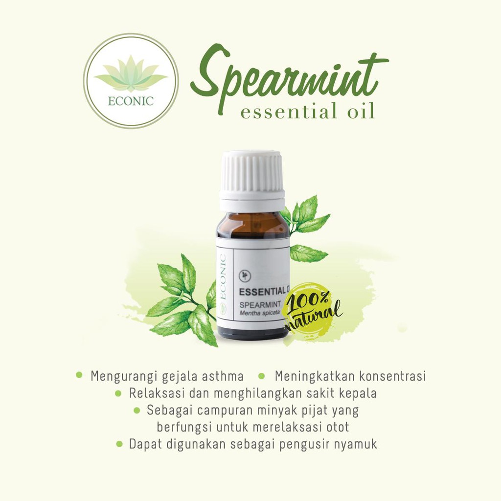 SPEARMINT Essential Oil High Grade