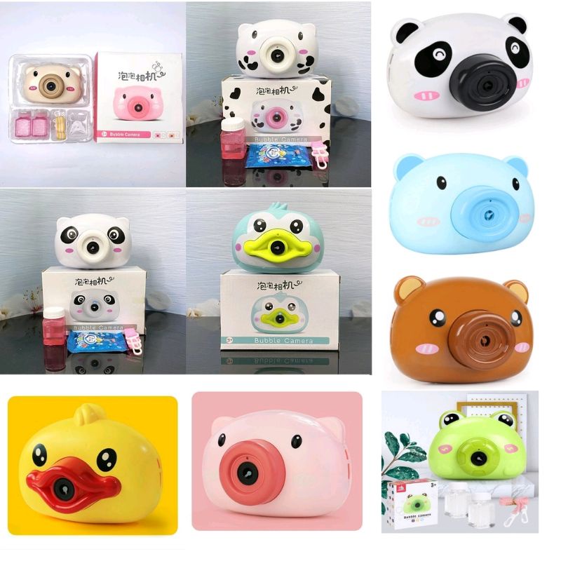 Bubble Camera Mainan Anak Kamera Busa Sabun Anak