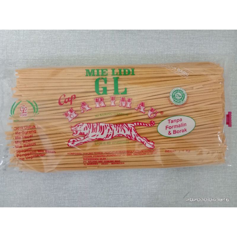 

Mie Lidi/Mie Gomak/Mie Kuning/Mie Besar