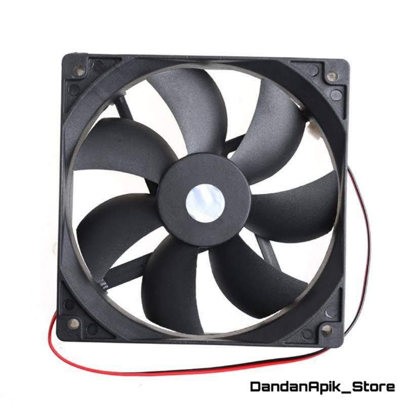 Kipas Dc 12V For Power Amplifier / Cooling Fan 12V DC 8x8