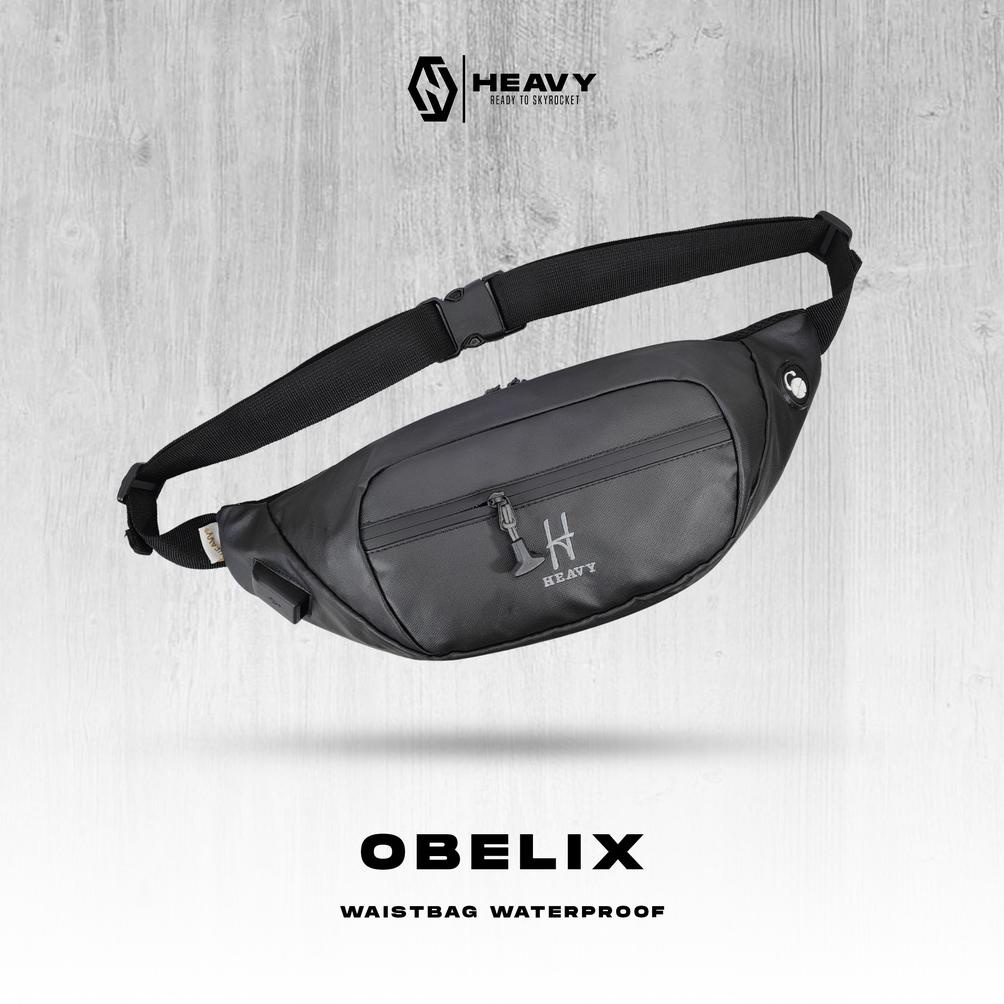 [Heavy.Bag] Tas Pinggang Heavy | Tas Waistbag Heavy Waterprooff