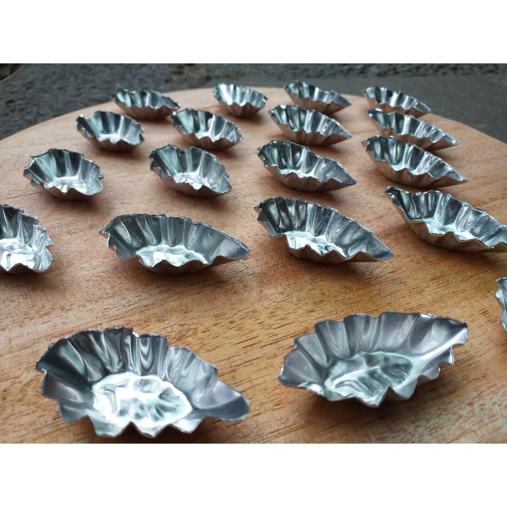 Cetakan Kue Nastar Model Bentuk Daun