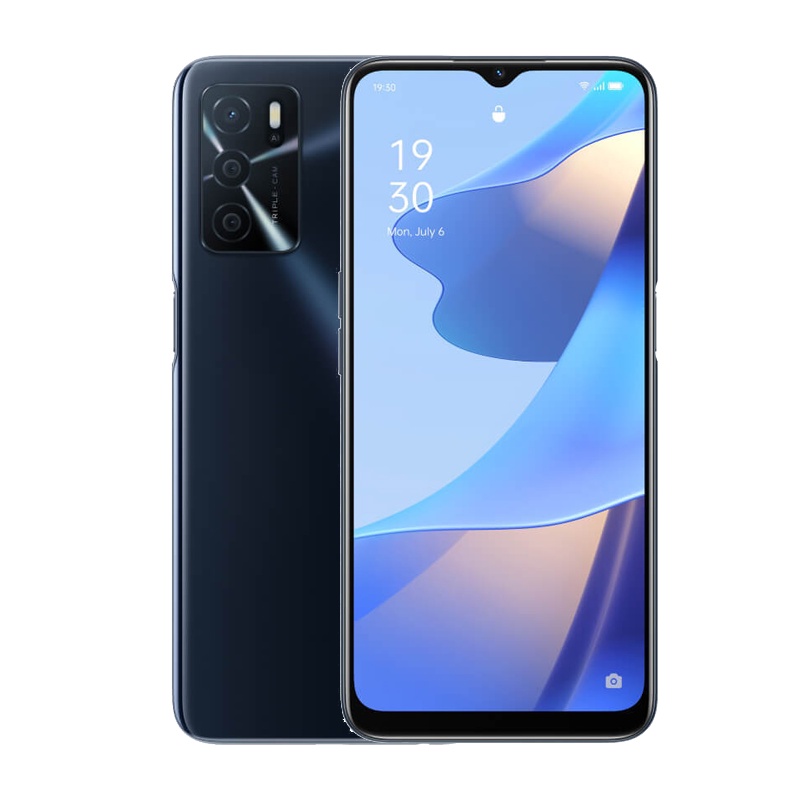 HP OPPO A16 A55 RAM 3GB/4GB ROM 32GB/64GB 6.52inc,13MP Camera, HD+ Eye-care Display, 5000mAh,Garansi resmi,COD-A16/Black 3+32