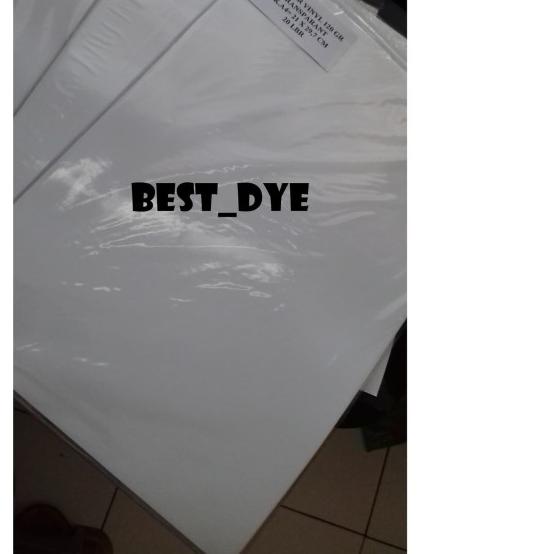 

Sticker Vinyl Transparant Inkjet A4 = 21 x 29,7 Cm @ 20 Lbr ♗