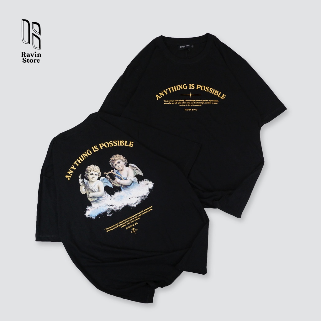 Kaos Reguler  Motif Baby Angels /pria dan wanita