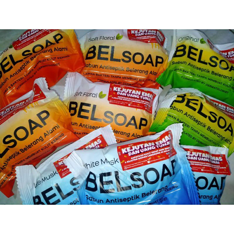 BELSOAP SABUN MANDI KELUARGA SABUN SULFUR 65 GR