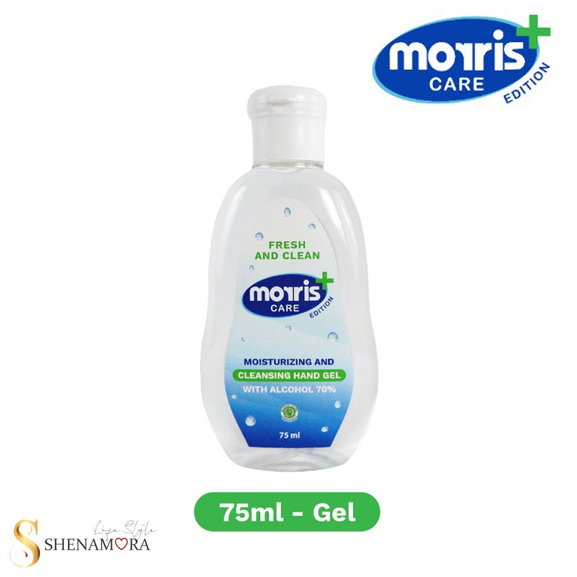 Hand Sanitize Morris Care Gel - Botol Fliptop Kemasan 75 ml