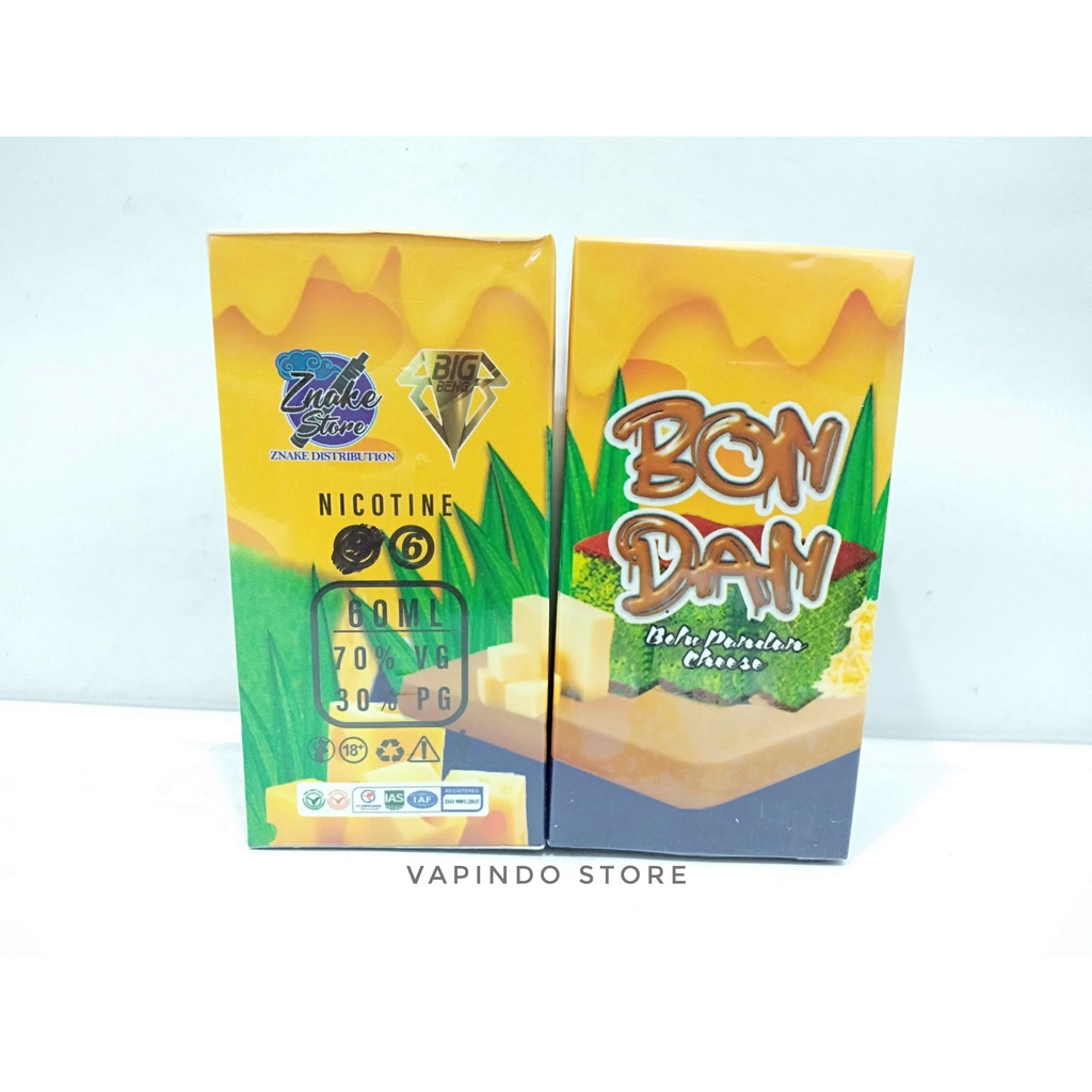 BONDAN V3 BOLU PANDAN CHEESE 60ML 3MG BY JAVA JUICE LIQUID