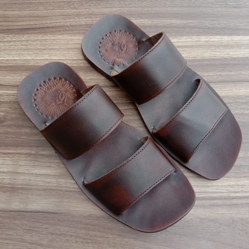 BISA COD!!! SANDAL KOKOP BAN2 PRIA KULIT ASLI/ SANDAL PRIA KULIT ASLI