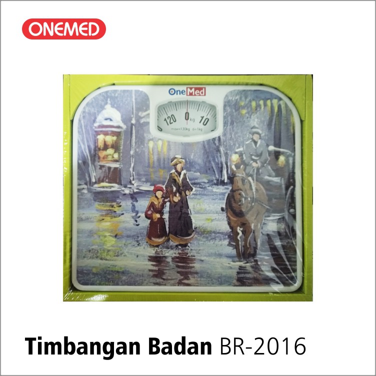 Timbangan Badan Gambar BR2016 OneMed