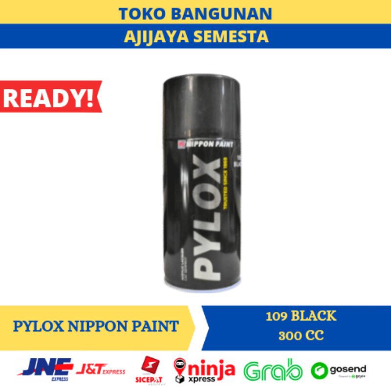 

Pylox Nippon Paint Warna Black 300 CC pilox cat