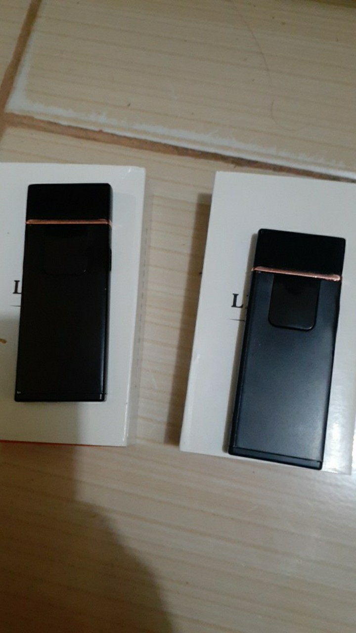 Korek Api Elektrik Fingerprint Touch Sensor Led Display Power