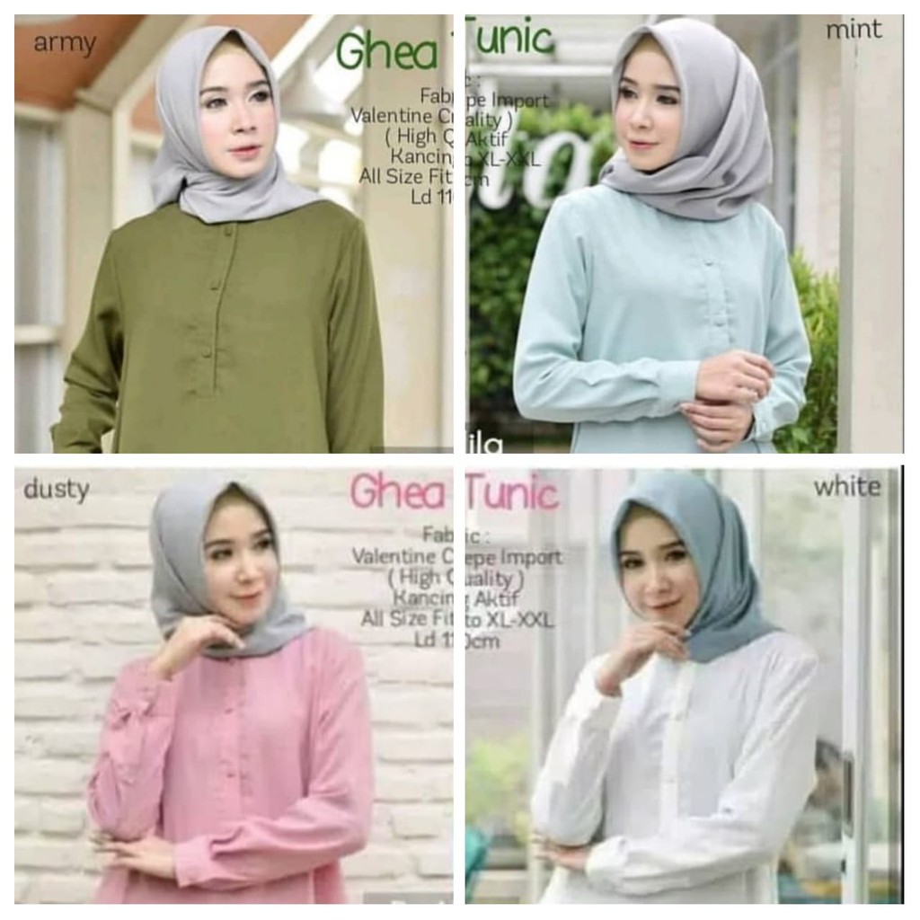 Ghea Tunik/Tunik Murah/Atasan Wanita