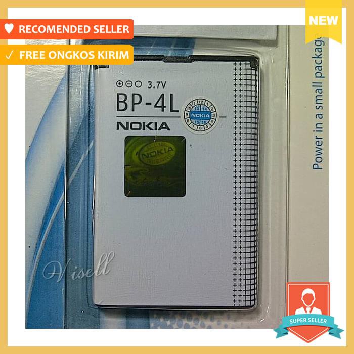 BATERAI NOKIA BP 4L FOR N97 E90 E72 E71 E63 E61 E6 E55 E52 - KOMPONEN HANDPHONE - BATERAI HANDPHONE