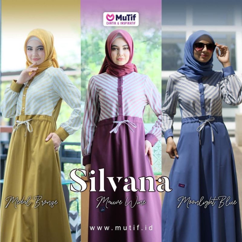 GAMIS MUTIF SILVANA -
