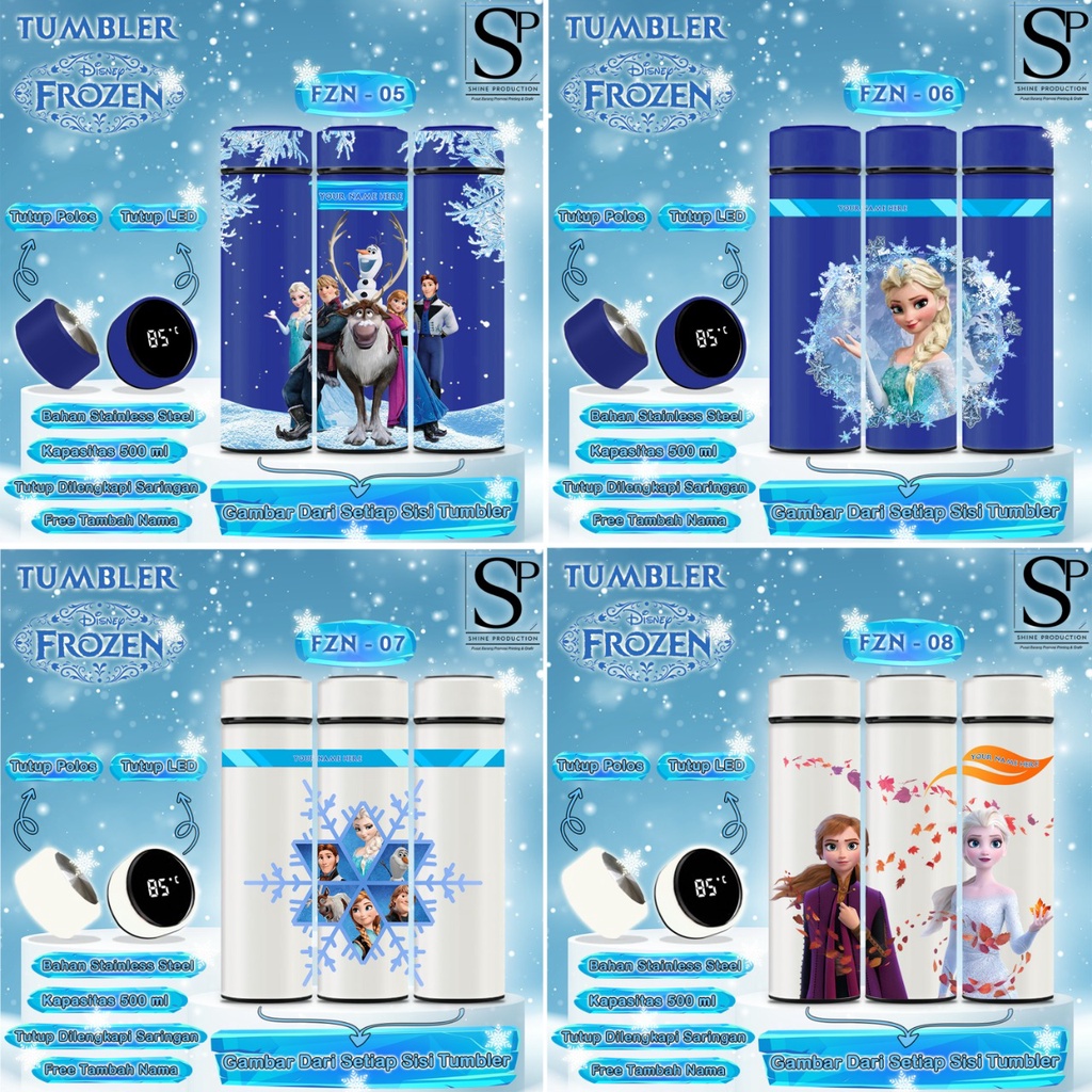 Botol Minum Frozen Tumbler Motif Frozen